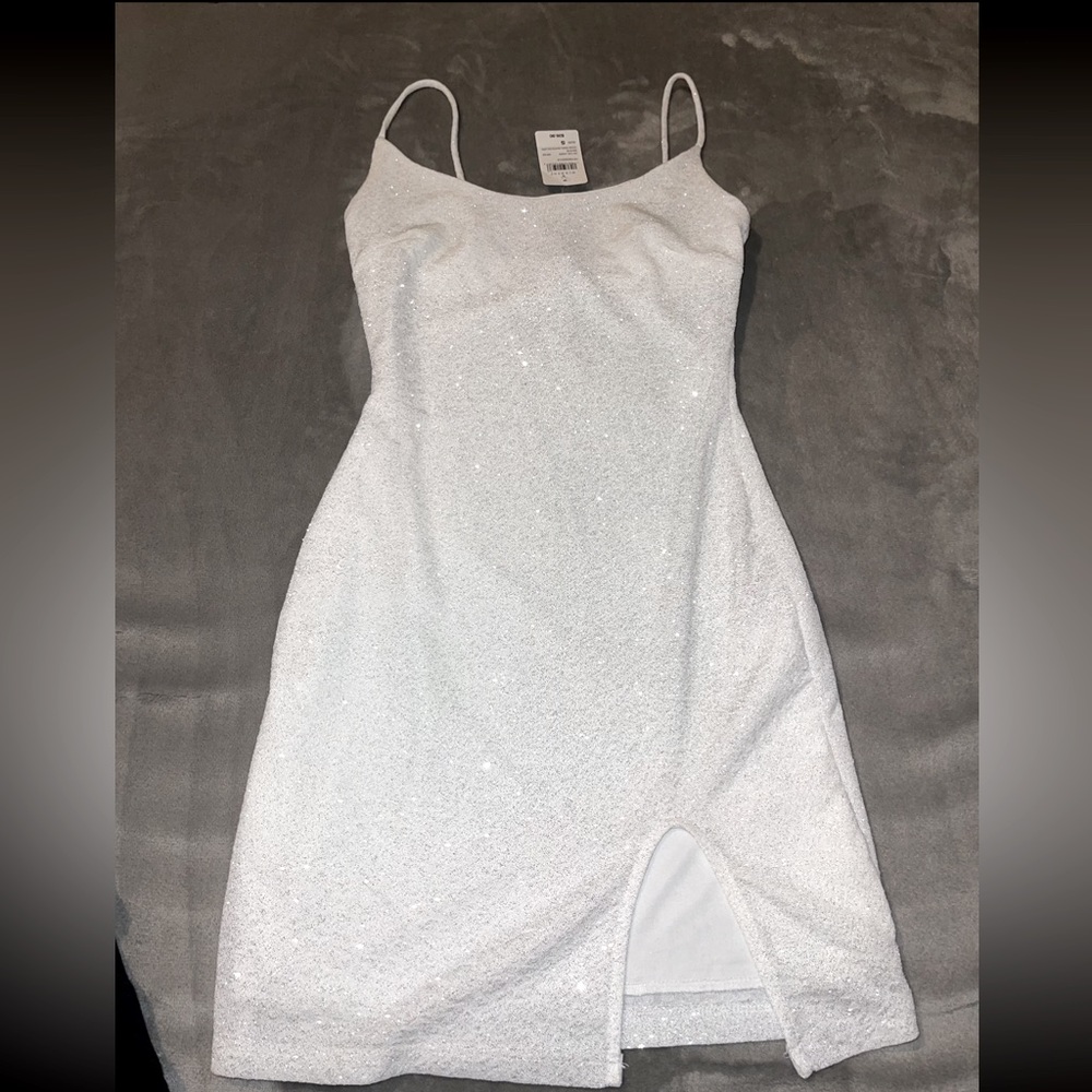 Windsor white sparkly dress
